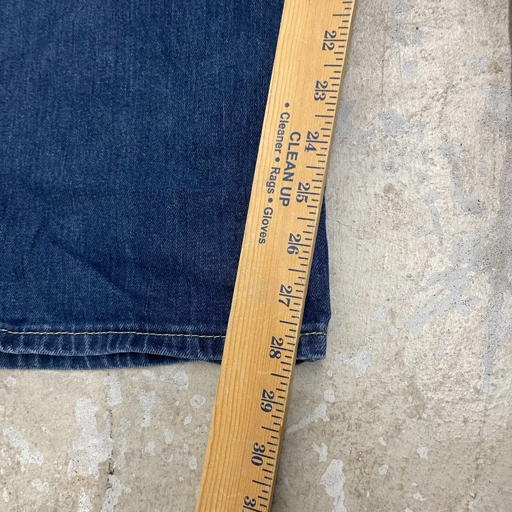 Levis Jeans Mens 38x28 Blue Pants 514 Slim Straight Work Dark Denim Tag‎ 38x30